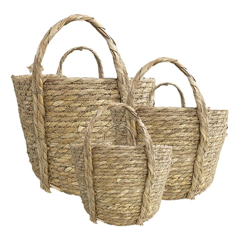 Vgo - Set De 3 Canasto Redondos