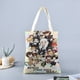 thumbnail image 2 of Bungou Stray Dogs Bolso de tela con estampado de lienzo para mujer, bolsa de compras reutilizable y estética, con cremallera interior, regalo para mujer,40*45cm., 2 of 6