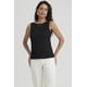 thumbnail image 5 of Polera Mujer Con Bote Textura Negro, 5 of 8