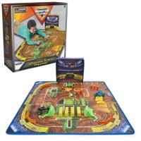 Alfombra De Juego Y Almacenamiento Monster Jam Ultimate Arena Con 2 Camiones