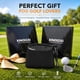 thumbnail image 5 of Bolsa limpiadora de golf XINQIDAI 17 × 14 cm impermeable con clip, 5 of 8