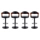 thumbnail image 1 of Pack 4 Silla Bar Taburete Piso Cocina Giratorio Ajustable Madera Moderno, 1 of 10