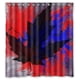 thumbnail image 1 of Cortina de ducha con diseño de hojas de arce y grietas, con ganchos, 66 x 72 pulgadas, 1 of 3
