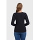 thumbnail image 3 of Polera Mujer Escote Cuadrado Negro - lll, 3 of 4
