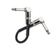 thumbnail image 1 of Cable De Parche Para Guitarra, Simplemente Conéctalo Al Pedal De Guitarra, Ajusta El Cable De Audio Apretado Argent Square 30CM, 1 of 5