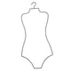 thumbnail image 3 of Colgador De Bikini, Estante Colgante Para Trajes De Baño, Para El Hogar, Dormitorio, Armario, Negro, 3 of 3