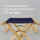 thumbnail image 3 of Lona de repuesto para silla Casual Home Director, 3 of 6