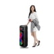 thumbnail image 4 of Parlante Karaoke Bluetooth  USB AUX 8"x2 RGB Negro ZQS8222, 4 of 6