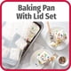 thumbnail image 2 of Molde para hornear pasteles GoodCook de acero antiadherente con tapas 33 x 23 cm, 2 of 7