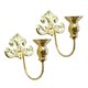 thumbnail image 5 of 2 Apliques De Pared Para Velas, Candelabros Para Decoración Del Hogar, Sala De Estar, Fiestas, Color Dorado, 5 of 5