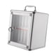thumbnail image 1 of Armario de almacenamiento para teléfono, taquilla con 2 llaves, para aula, con cerradura, montado en pared para oficina, tabla de bolsillo, caja de bl 12 ranuras, 1 of 5