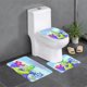 thumbnail image 1 of PJ Masks Juego de 3 alfombras de baño de coral fleece: tapete de baño + alfombra de inodoro en forma de U + funda de tapa de inodoro en forma de O, 1 of 6