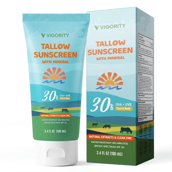 Protector Solar Mineral Tallow Spf 30 100 Ml
