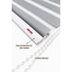 thumbnail image 5 of Cortina Roller Duo Zebra Dia y Noche 060X160 gris 060X120, 5 of 7