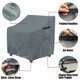 thumbnail image 3 of Funda para silla de exterior ANANMEI, paquete de 2 unidades, 30 x 34 x 38,5 pulgadas, gris, 3 of 6