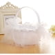 thumbnail image 3 of Cesta para niña de las flores de boda - 2 piezas de cestas para niños de las flores, 3 of 7