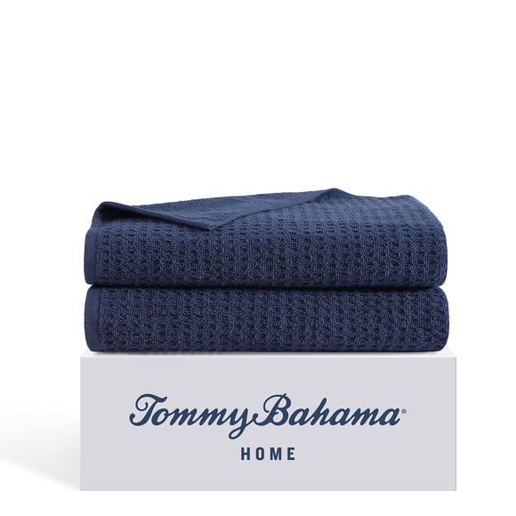 Toallas de baño Tommy Bahama, 2 unidades, 163 x 86 cm, algodón, tamaño mediano