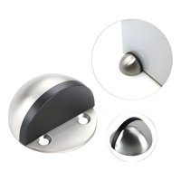 Genérico - Tope De Puerta Media Luna Plateado