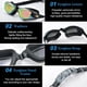 thumbnail image 4 of Gafas de natación de silicona antivaho y anti-UV para adultos, hombres, mujeres y jóvenes., 4 of 7