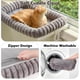 thumbnail image 2 of Percha para ventana para gatos Zoratoo Cloud Cuddle con cojín, color gris, tamaño grande, 2 of 9