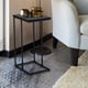 thumbnail image 2 of Mesa Lateral Estilo Marmol Negro, 2 of 6
