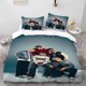 thumbnail image 1 of Five Fashionable People Group Photo Theme Bedding Set | Comfortable and Soft Polyester Duvet Cover and Pillowcases Ideal for All Seasons Perfect Gift for Family and Friends, 1 of 1