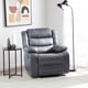 thumbnail image 1 of Berger Reclinable 1 Cuerpo Moderno Gris Pu Berlin Km060rgr, 1 of 8