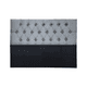 thumbnail image 1 of Respaldo King Piso Capitone Premiun 180x140 Cm Gris Claro Lino, 1 of 3
