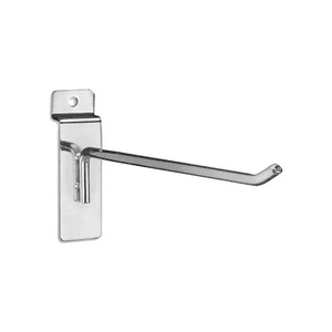 Importclick - Pack 40 Ganchos Exhibidor Panel Ranurado 20 Cm X 5 Mm