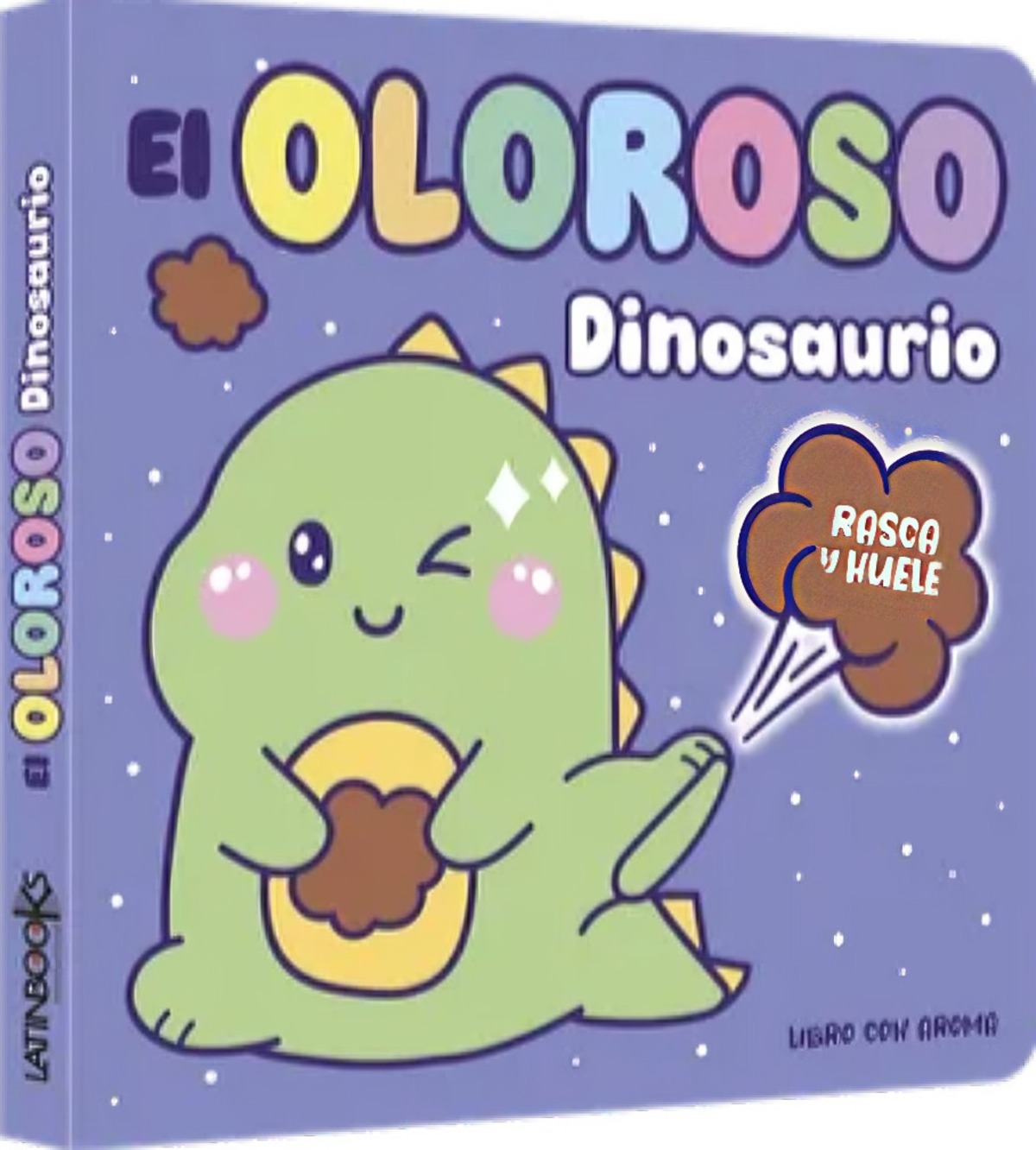 Latinbook - Libro Rasca Y Huele - Dinosurios - Equipo Editorial