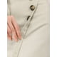 thumbnail image 5 of INSPIRE CHIC Falda Lápiz con Botones Decorativos, Cinturón Dividido y Lazo en la Cintura para Mujer, Talla L, Beige, 5 of 8