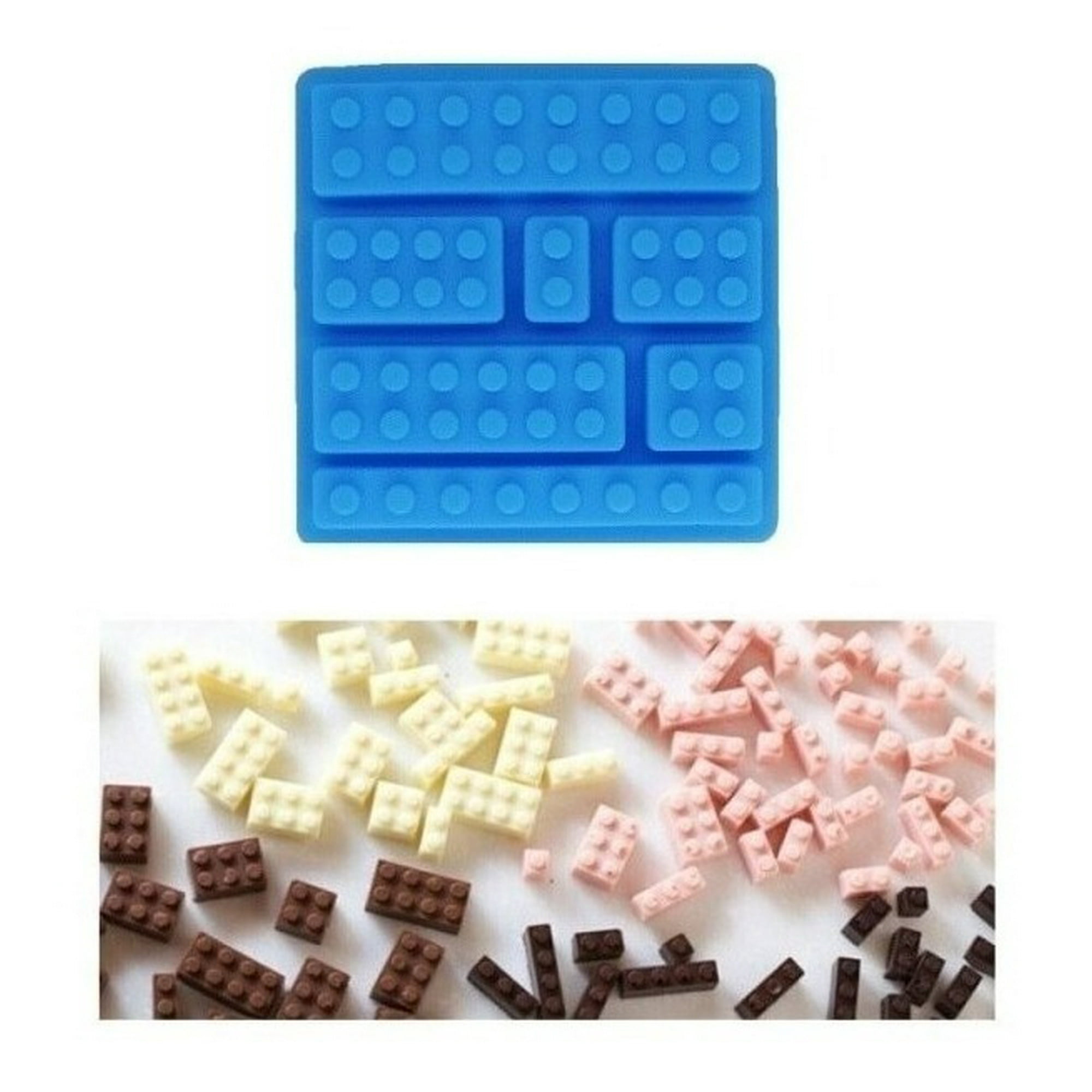 Genérico - Molde De Silicona Molde Fondant Bloques Molde Bloques