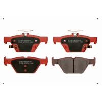 Ital Brakes Pm - Set Pastillas Frenos Traseras Para Subaru Impreza 2014 2023