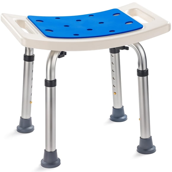 Silla de ducha Dr. Kay's ajustable en altura, 160 kg de capacidad
