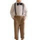 thumbnail image 2 of Traje De Caballero Para Niños Con Pajarita Ropa De Niño Para Fotografía De Boda Cena 110, 2 of 5