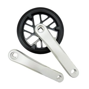 Magideal - Juego De Bielas Para Bicicleta Para Niños Juego De Bielas Plato De 32T Fácil De Instalar Ligero Herramientas De Reparación Juego De Bielas Cónicas Cua 14 Cm