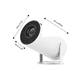 thumbnail image 3 of Proyector Led Inteligente Mini Con Consola De Juegos Hd Wifi, 3 of 3
