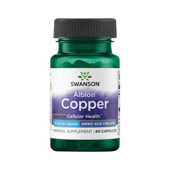 Albion Copper 2mg 60 Capsulas