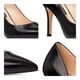 thumbnail image 2 of Zapato Nine West Flax Pump para mujer, piel negra, talla 9, 2 of 7