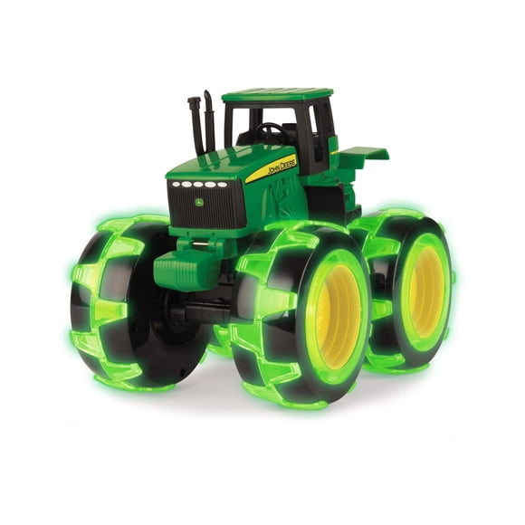 Tractor John Deere de juguete Monster Truck con ruedas Lightning
