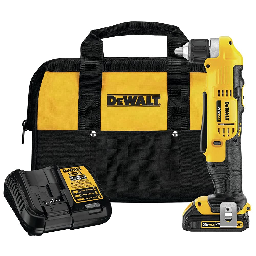 Broca Angular Dewalt Dcd740C1 12V Amarilla
