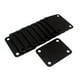 thumbnail image 3 of Junta de placa de cuello plástico 10 piezas 4 agujeros para accesorio de guitarra negro, 3 of 3