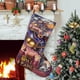 thumbnail image 1 of Calcetines de Navidad Desmarcar La Casa Búho 45cm x 32cm, 1 of 5