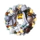 thumbnail image 3 of Corona Navideña De 11,81 Pulgadas, Bolas Navideñas, Decoración Navideña Para Fiesta, Ventana, Puerta, Color Gris, 3 of 3