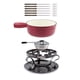 thumbnail image 2 of Set de fondue de queso Swissmar Lugano, hierro fundido, 2 litros, 9 piezas, rojo, 2 of 8