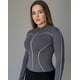 thumbnail image 3 of Chaqueta Deportiva Mujer Corte Ajustado Fitness Gym Estiliza, 3 of 3