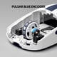 thumbnail image 3 of Ratón inalámbrico para juegos Pulsar Gaming Gears X2 Crazylight 39g, 3 of 7
