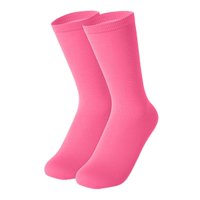 Magideal - Calcetines De Patinaje Sobre Hielo, Calcetines De Patinaje Artístico Para Patines De Hielo, Danza, Mallas Transpirables De Algodón Elástico Hasta Rosa