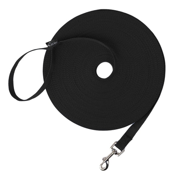 Correa Hi Kiss de 4,6 m negra para entrenamiento y agilidad