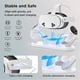 thumbnail image 3 of Base de carga rápida 2 en 1 para Meta Quest 3 y Quest 3S - Incluye 2 baterías recargables, carga el casco de realidad virtual y los mandos, compatible con los accesorios Oculus Quest 3/3S-Blanco, 3 of 7